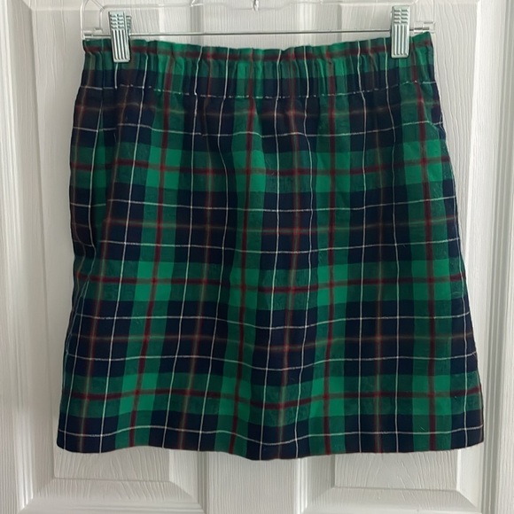 J Crew Plaid Skirt- Size 0 - Picture 3 of 3